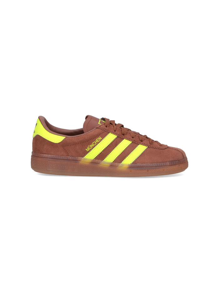 Adidas Sneakers Brown Pelle