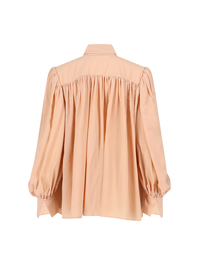 Chloè Shirts Pink Outer Shell: Silk