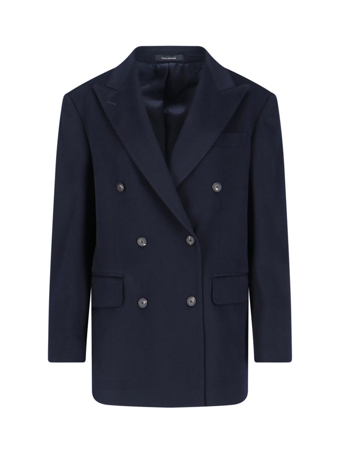 Tagliatore Jackets Blue Cashmere