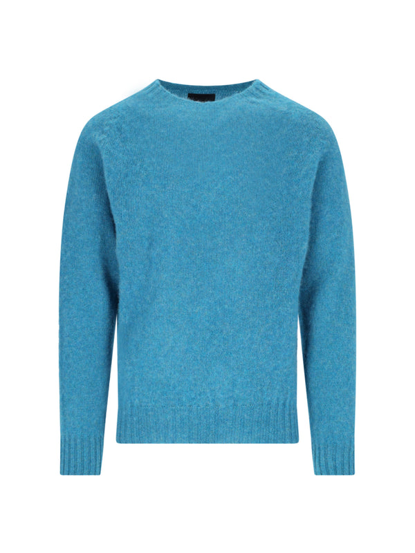 Howlin Cool 100% Fine Wool sweater in blue