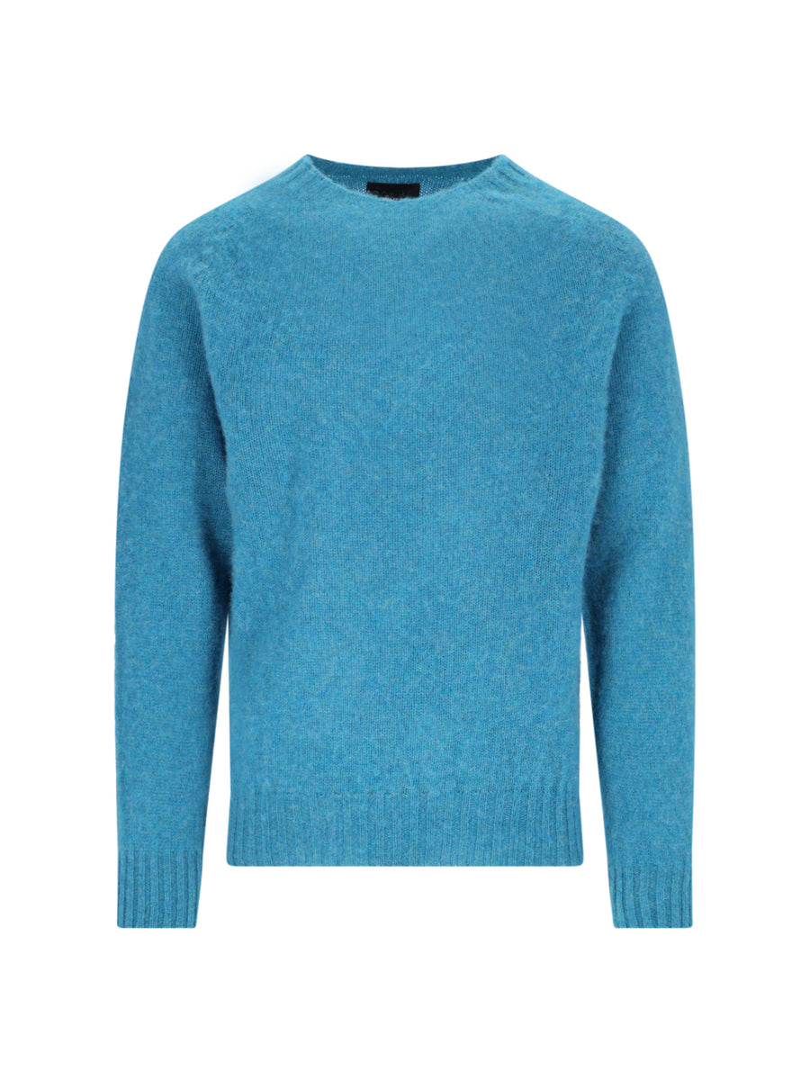 Howlin Cool 100% Fine Wool sweater in blue