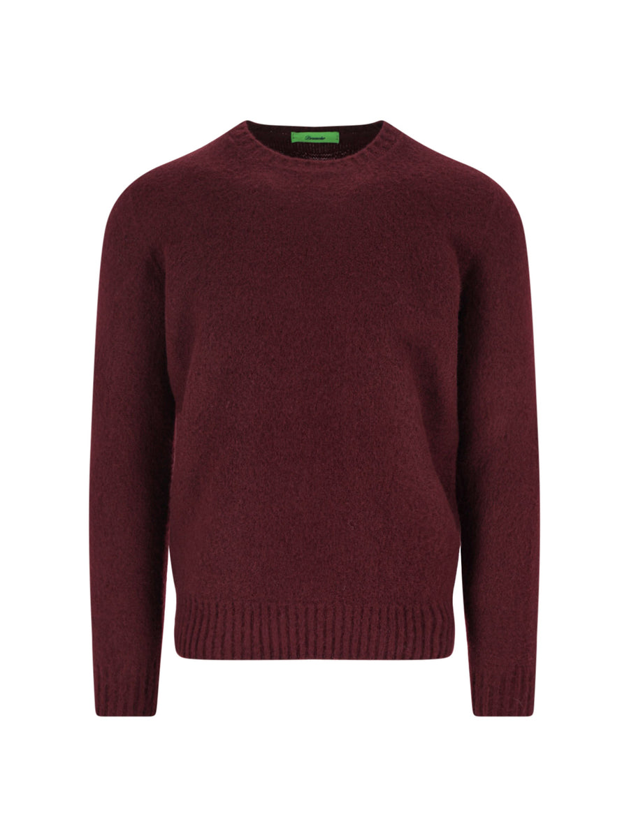 Drumohr 100% lambswool sweater in red
