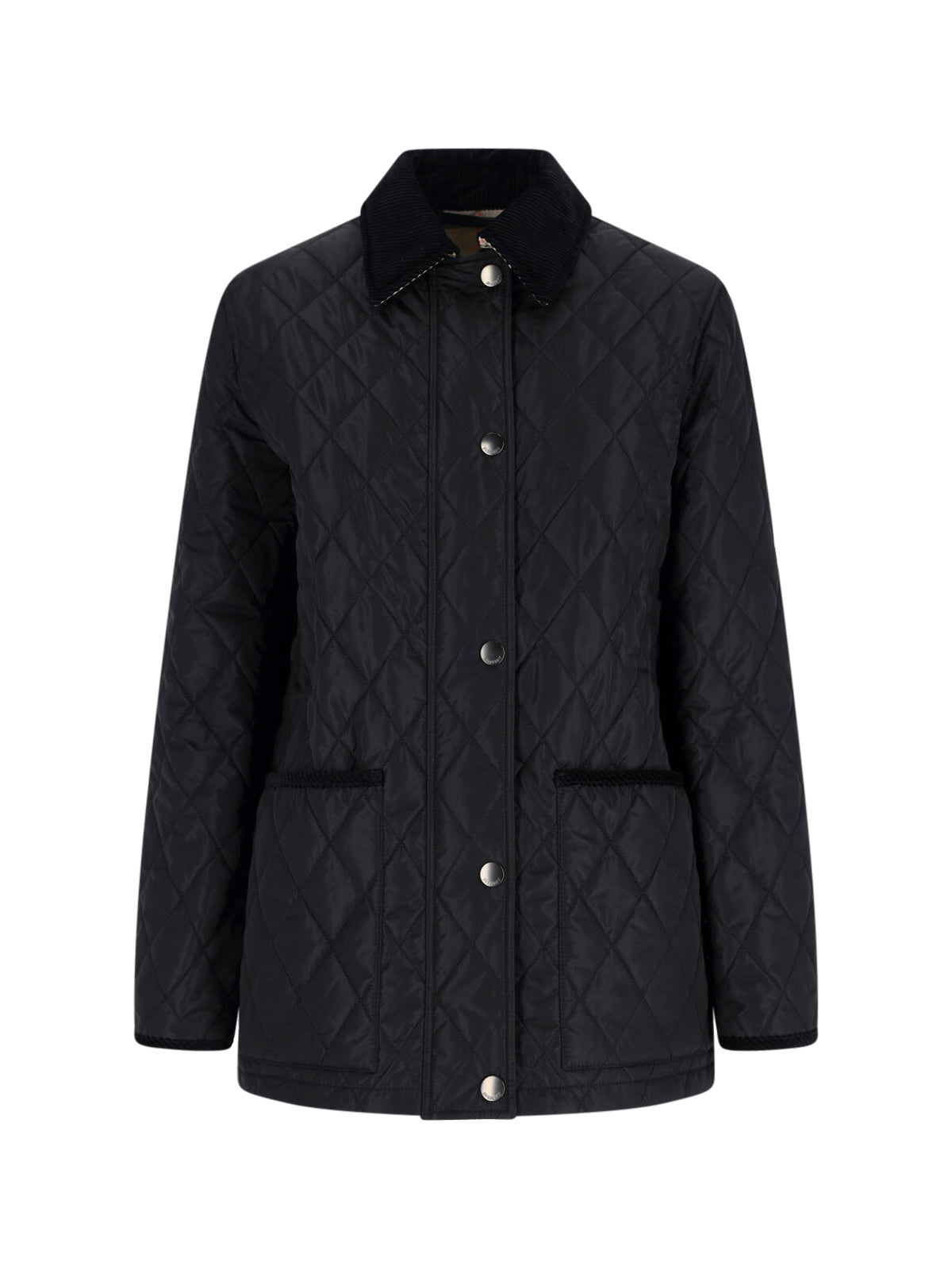 Burberry Jackets Black Polyamide
