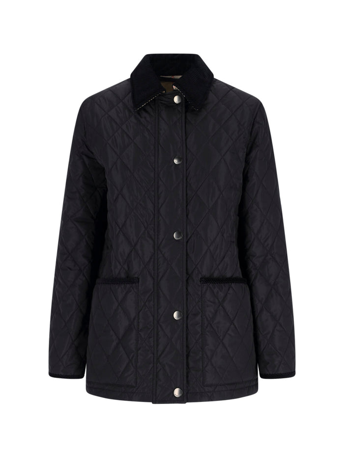 Burberry Jackets Black Polyamide