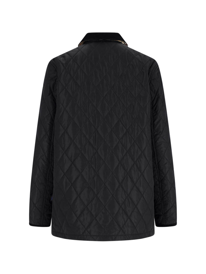 Burberry Jackets Black Polyamide