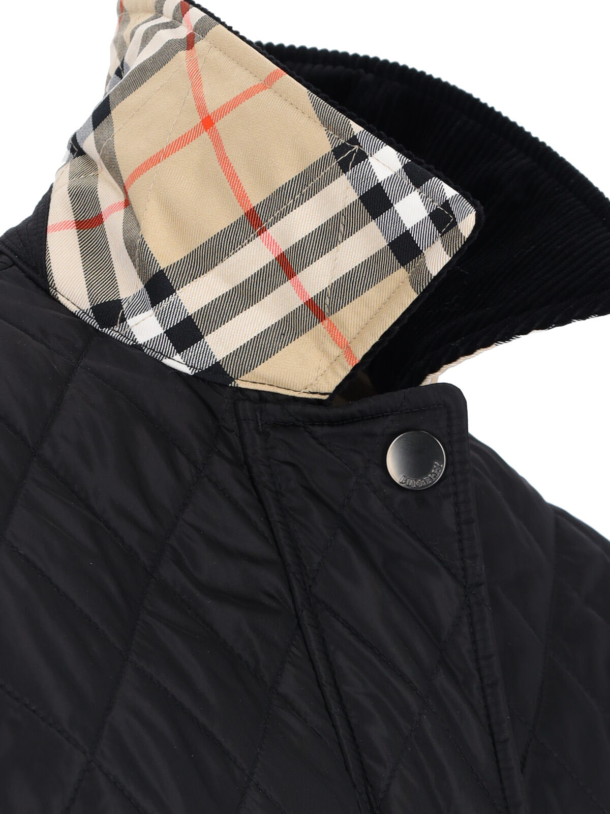 Burberry Jackets Black Polyamide