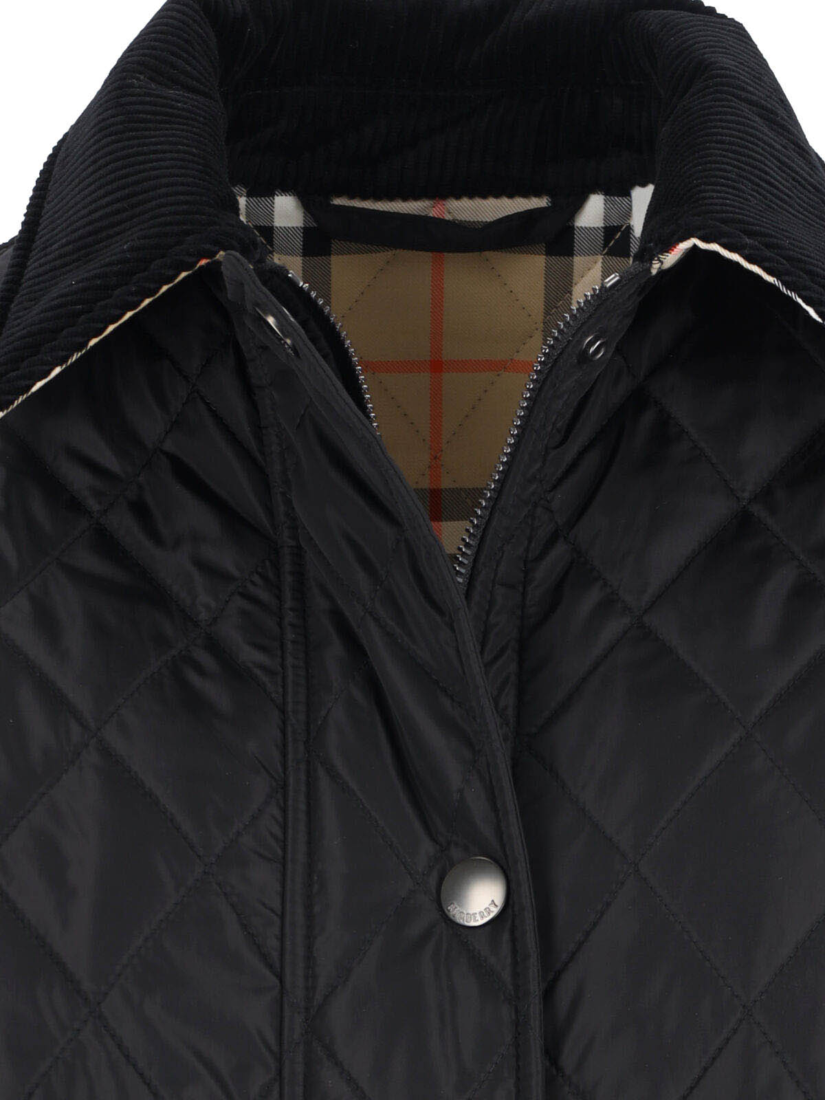 Burberry Jackets Black Polyamide