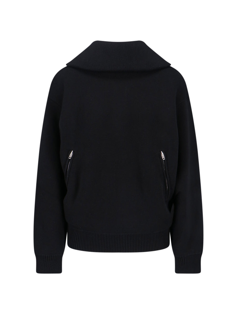 Balenciaga 100% Cotton sweater in black