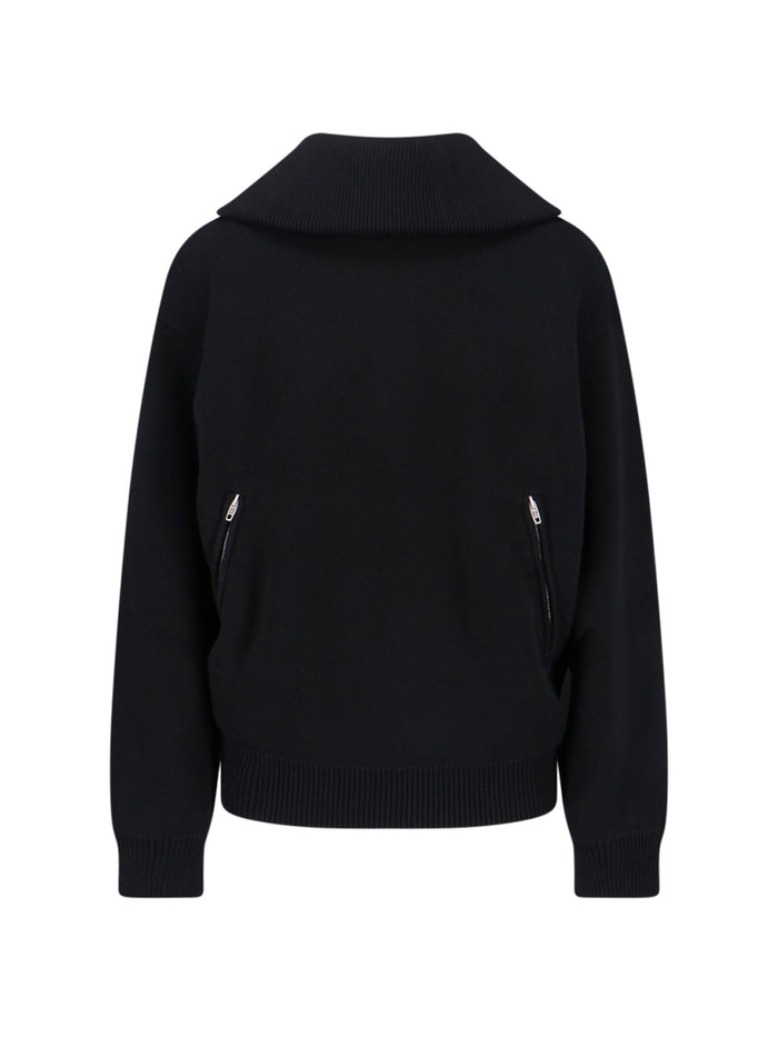 Balenciaga Sweaters Black Cotton
