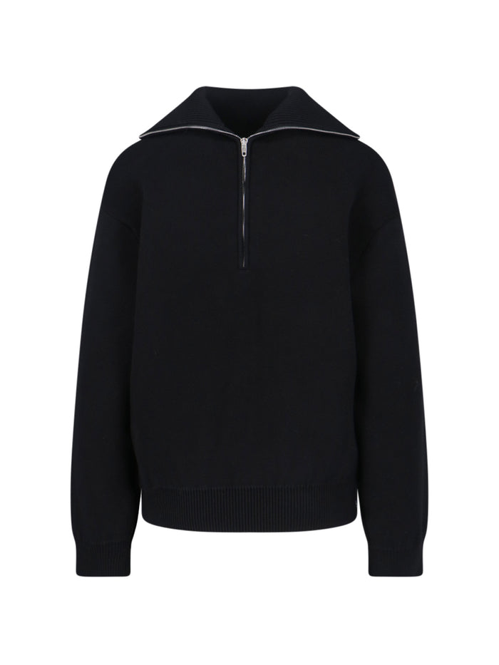 Balenciaga Sweaters Black Cotton