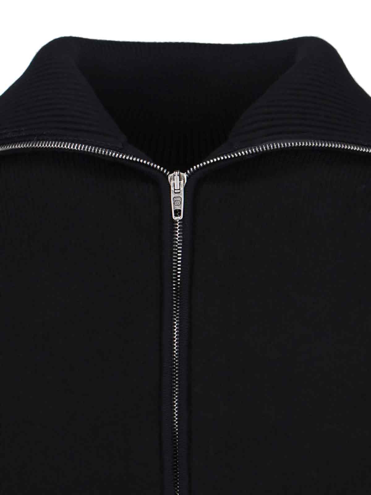 Balenciaga Sweaters Black Cotton