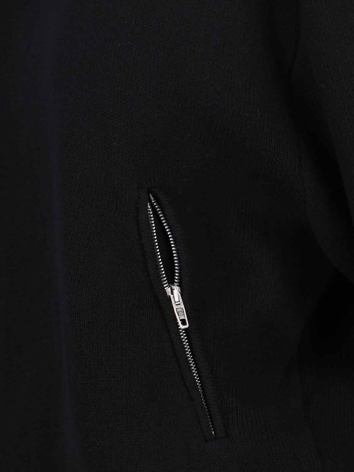 Balenciaga Sweaters Black Cotton