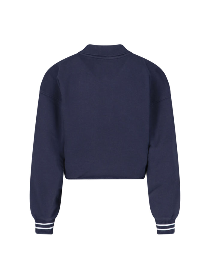 Off-White Sweaters Blue Fabric: Cotton