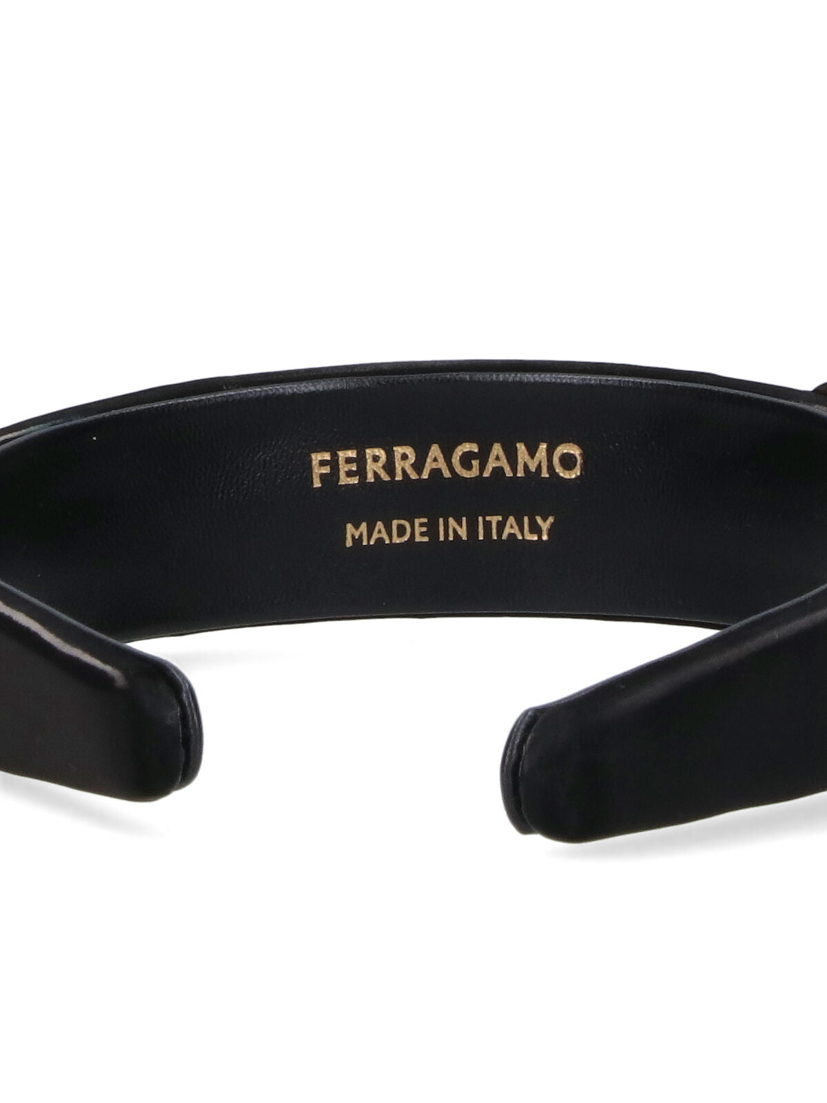 Ferragamo Accessories Black Lamb Leather