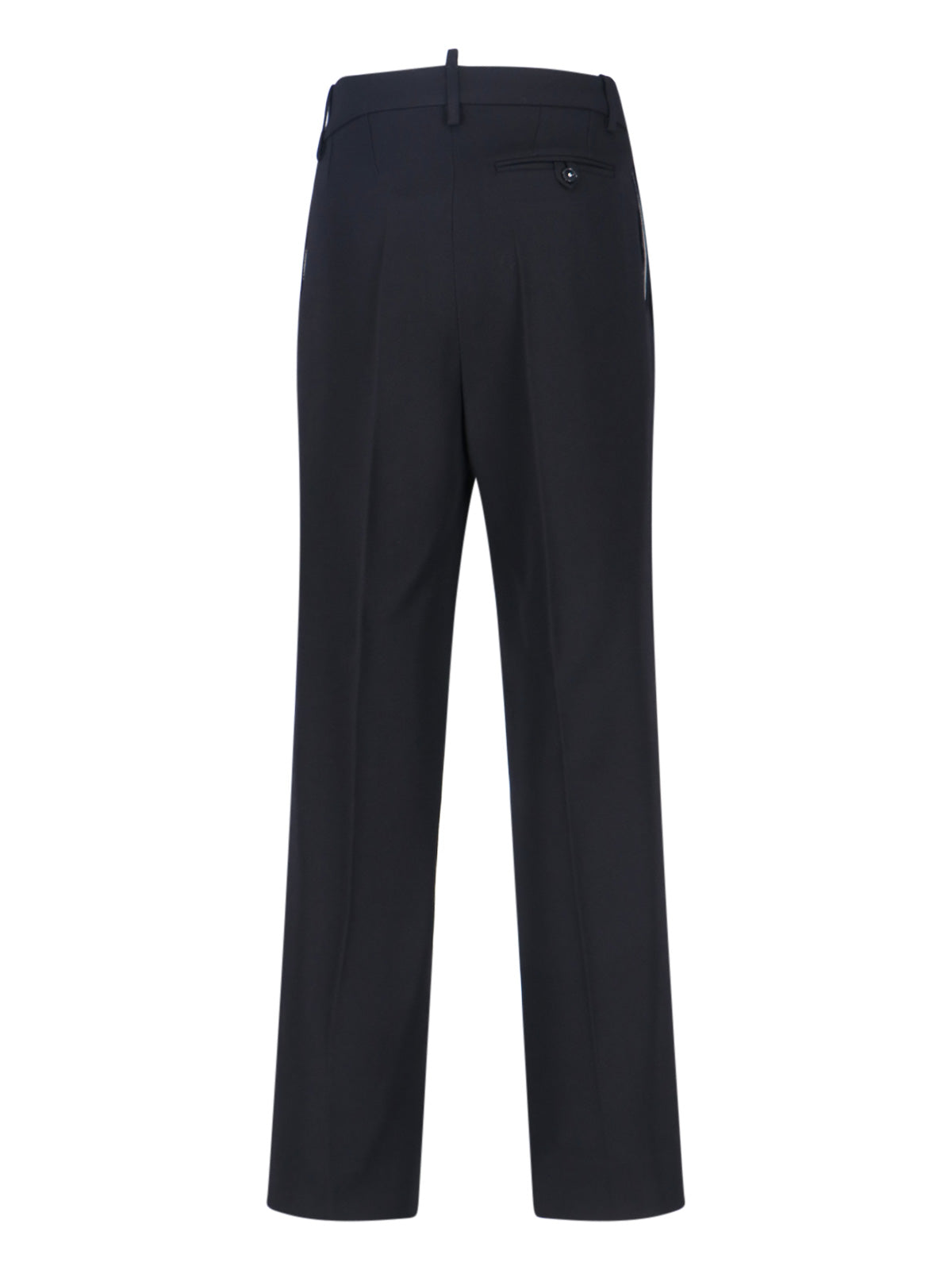 Victoria Beckham Trousers Black Virgin Wool