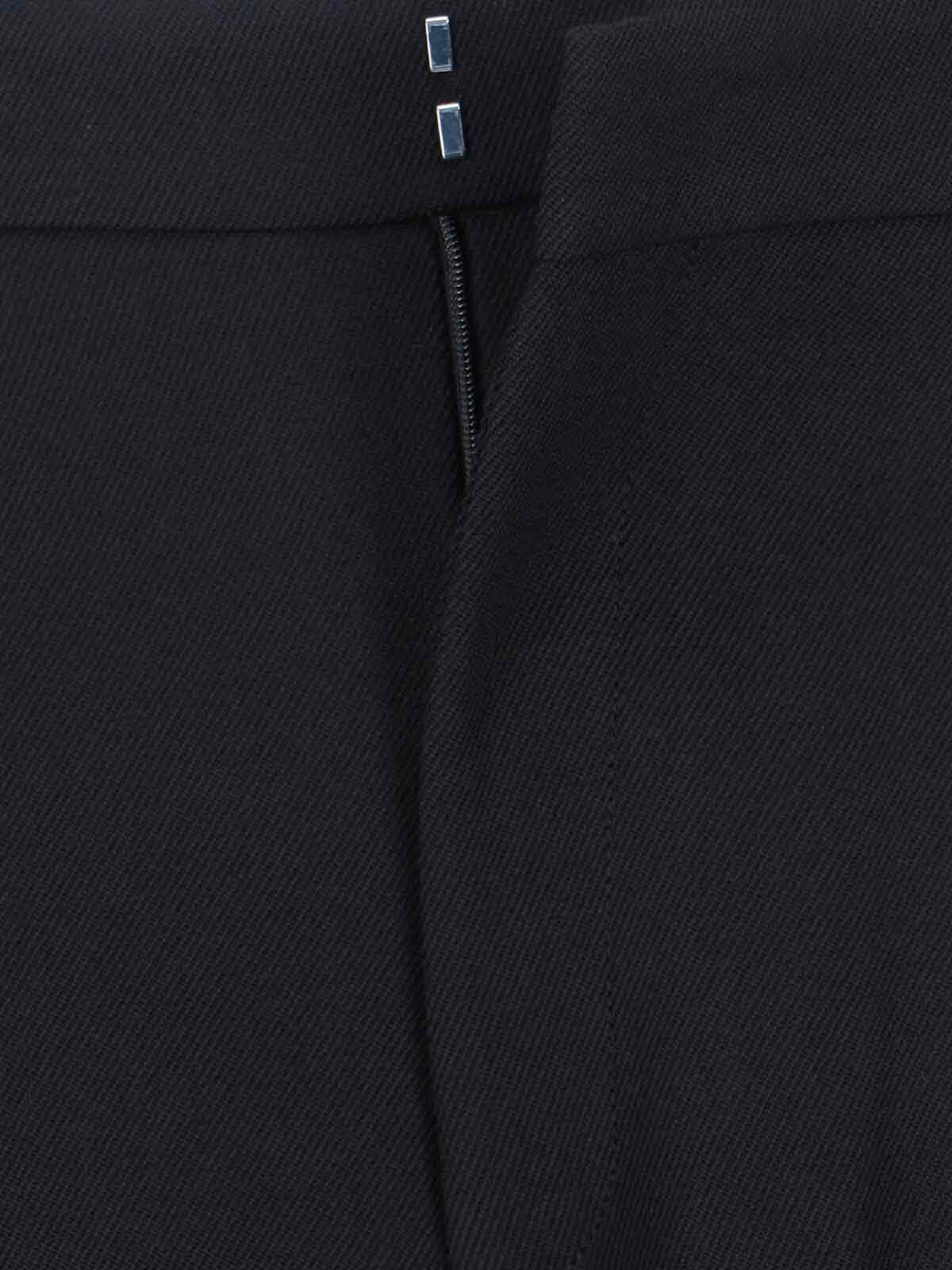 Victoria Beckham Trousers Black Virgin Wool