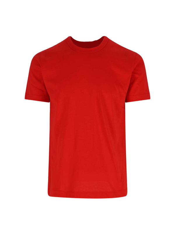Comme des Garçons 100% Cotton t-shirt in red