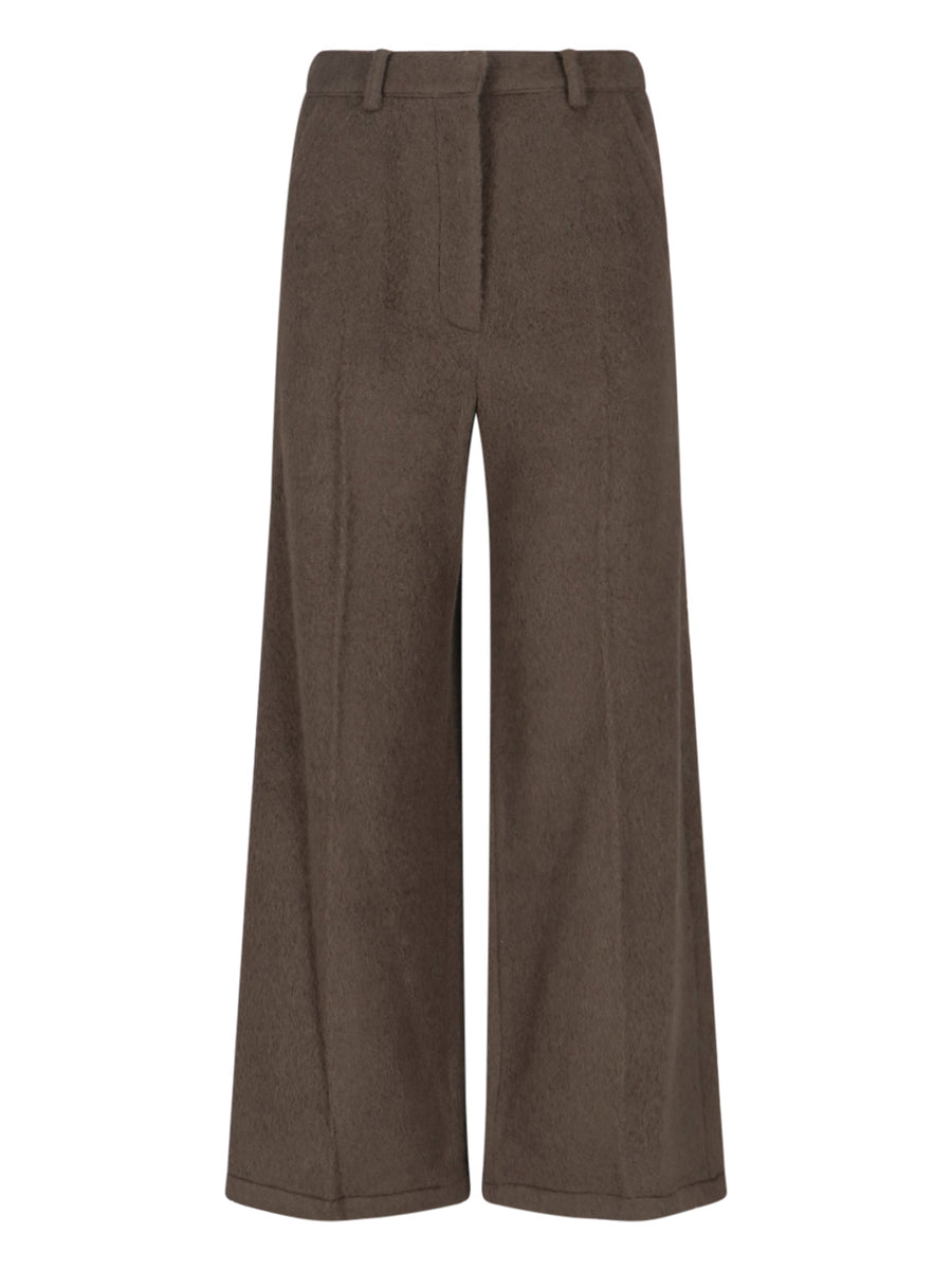 Low Classic 71.5% Wool trousers in brown