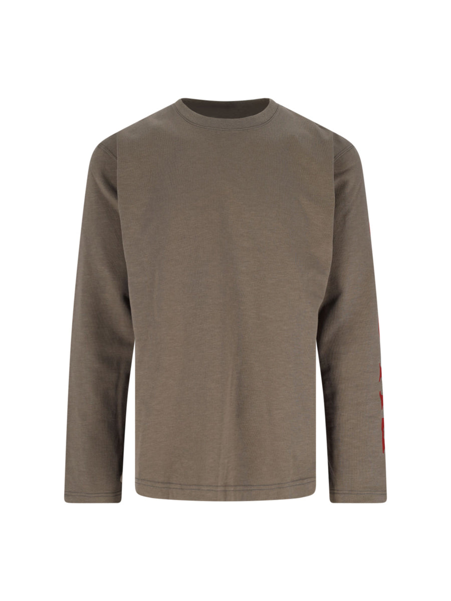 Junya Watanabe 100% Cotton t-shirt in beige