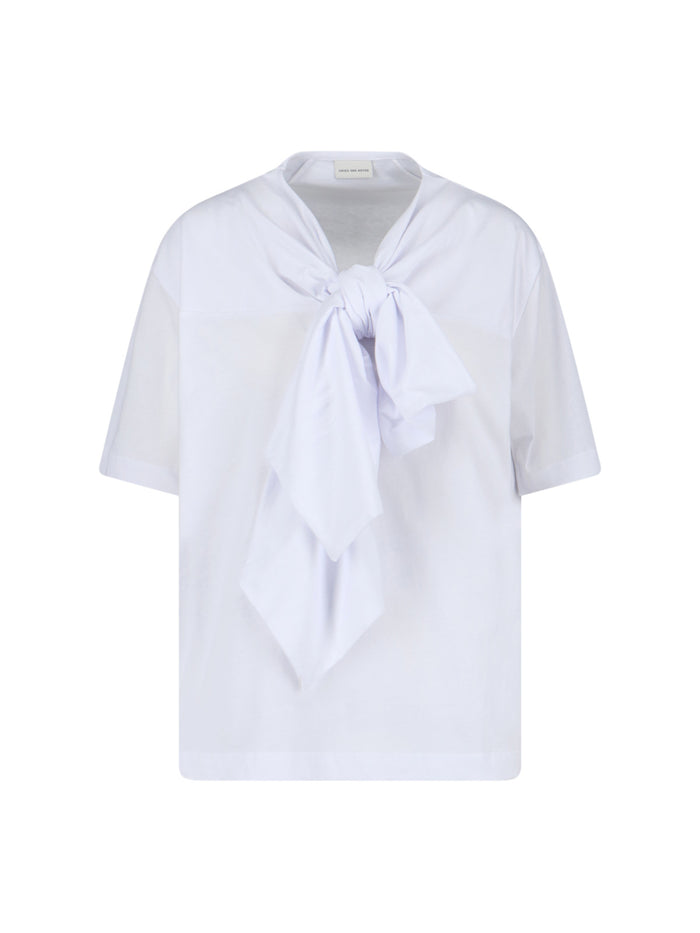 Dries Van Noten T-shirts and Polos White Cotton