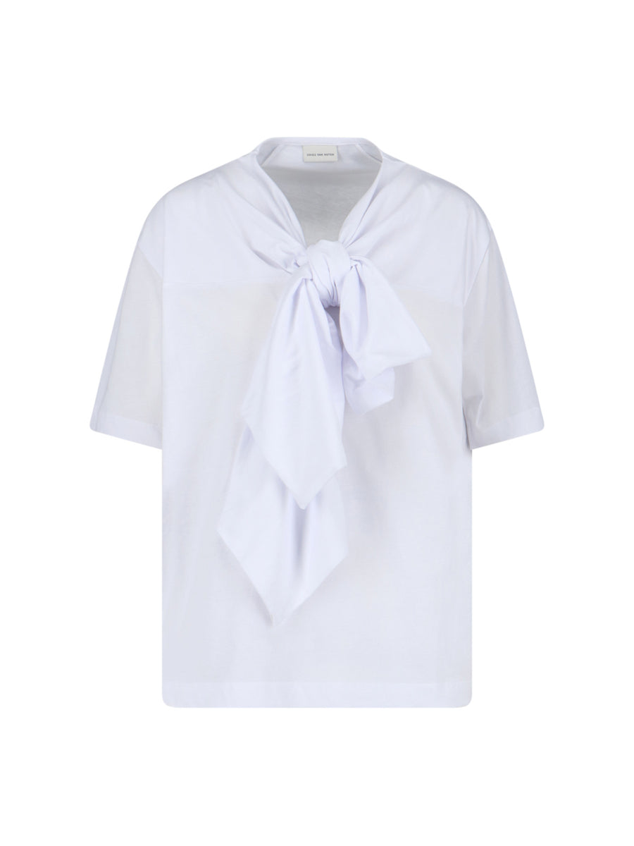 Dries Van Noten 100% Cotton shirt in white