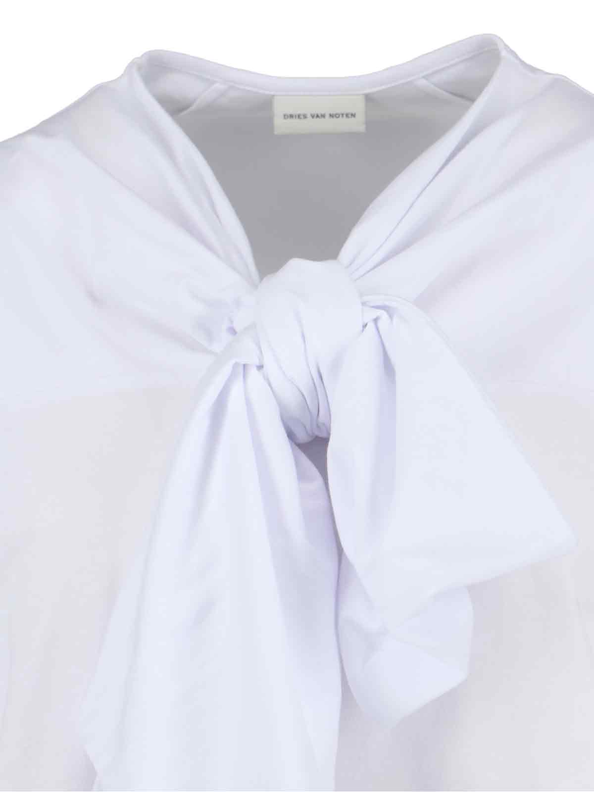 Dries Van Noten T-shirts and Polos White Cotton