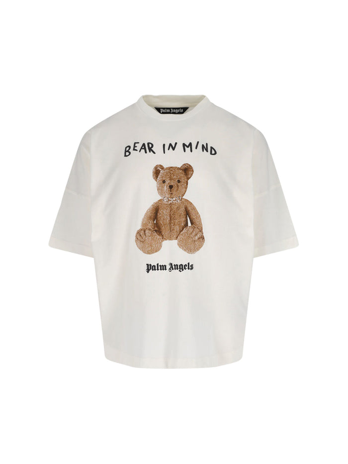 Palm Angels T-Shirts And Polos White Cotton