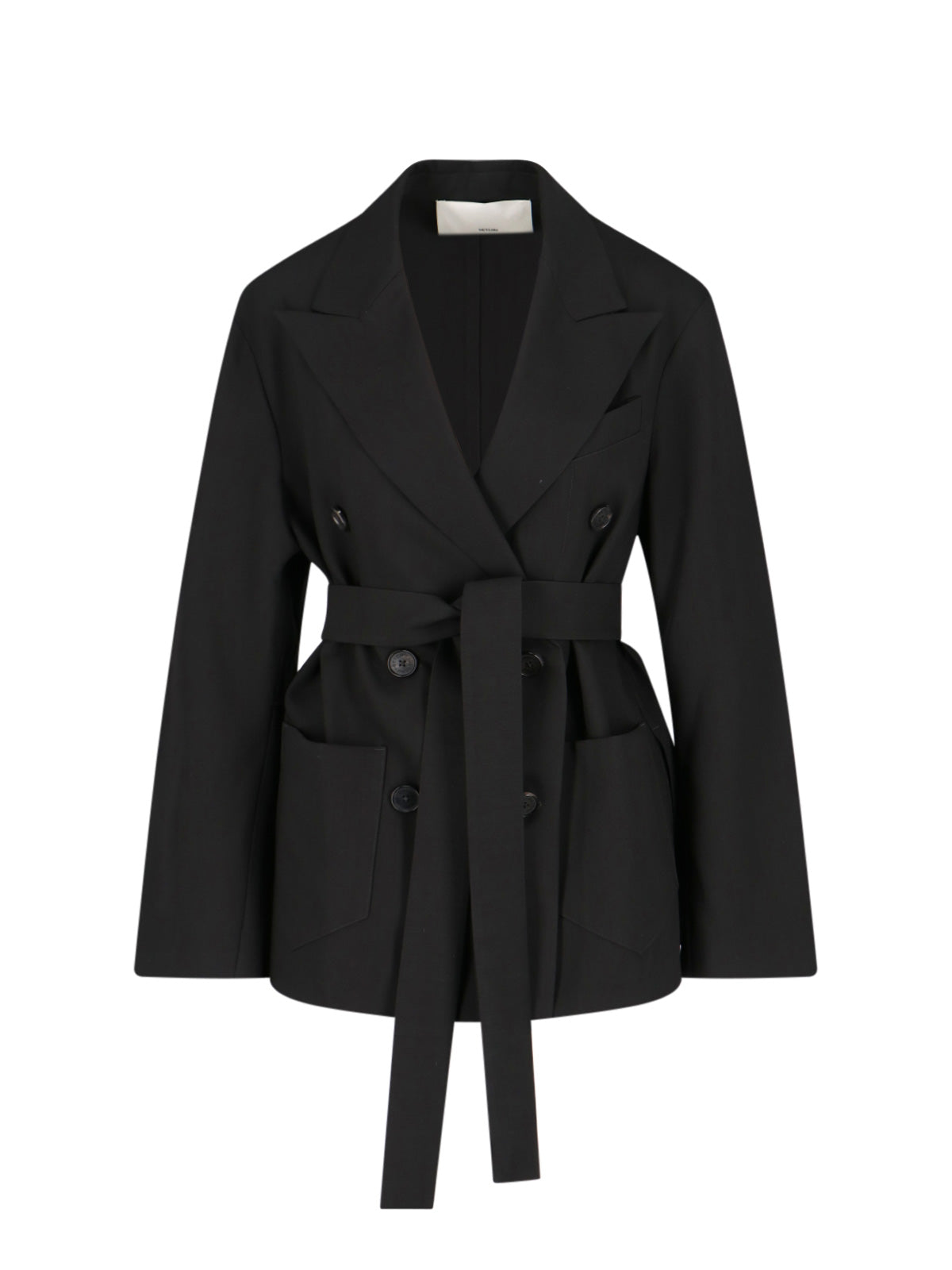 SETCHU Jackets Black Virgin Wool