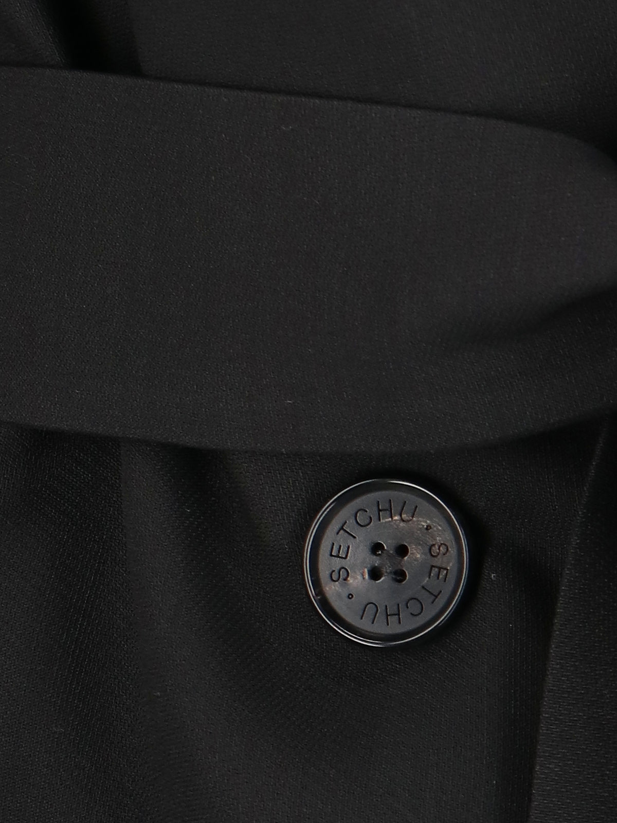 SETCHU Jackets Black Virgin Wool