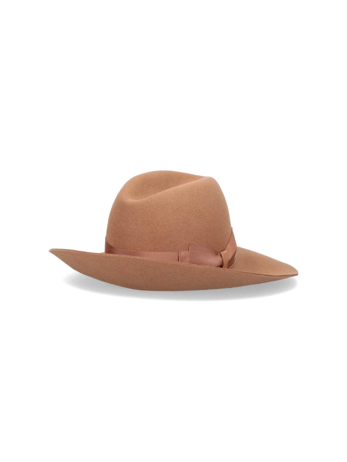 Borsalino Hats Brown Fur Felt