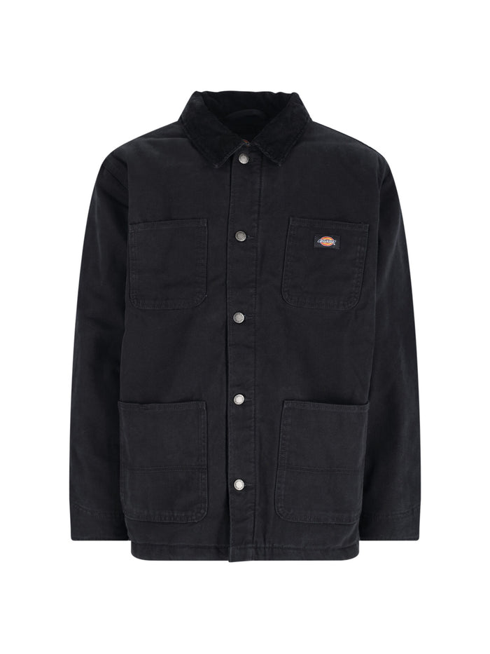 DICKIES Jackets Black Cotton
