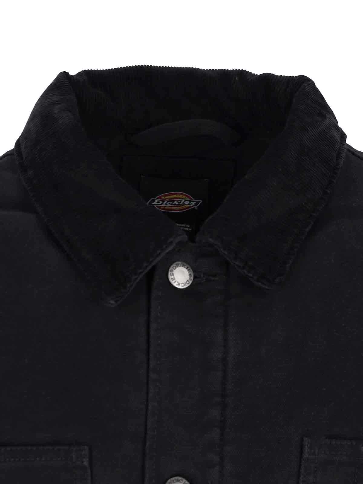 DICKIES Jackets Black Cotton