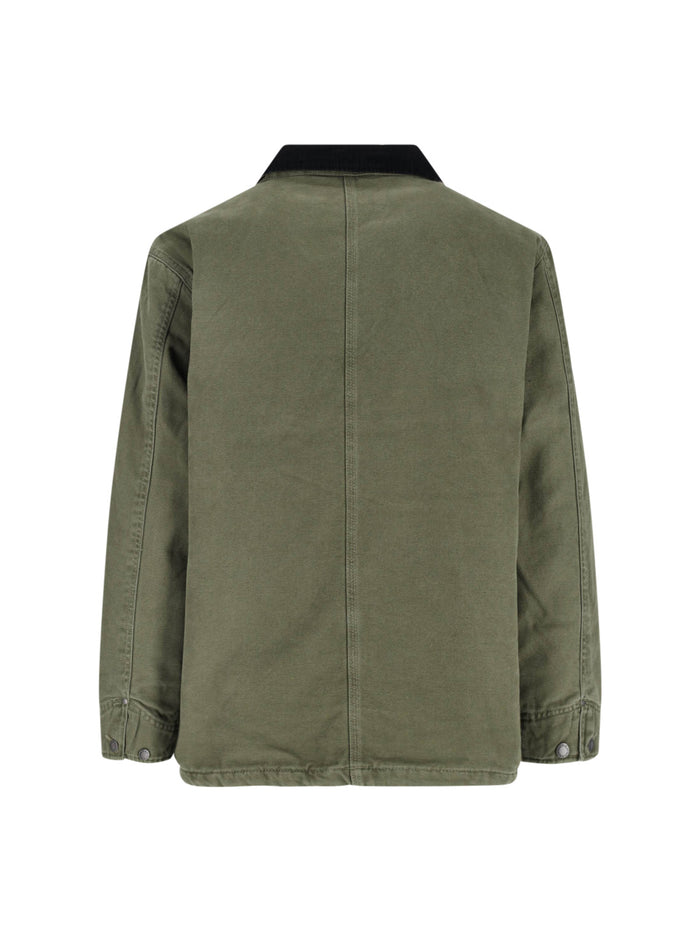 DICKIES Jackets Green Cotton