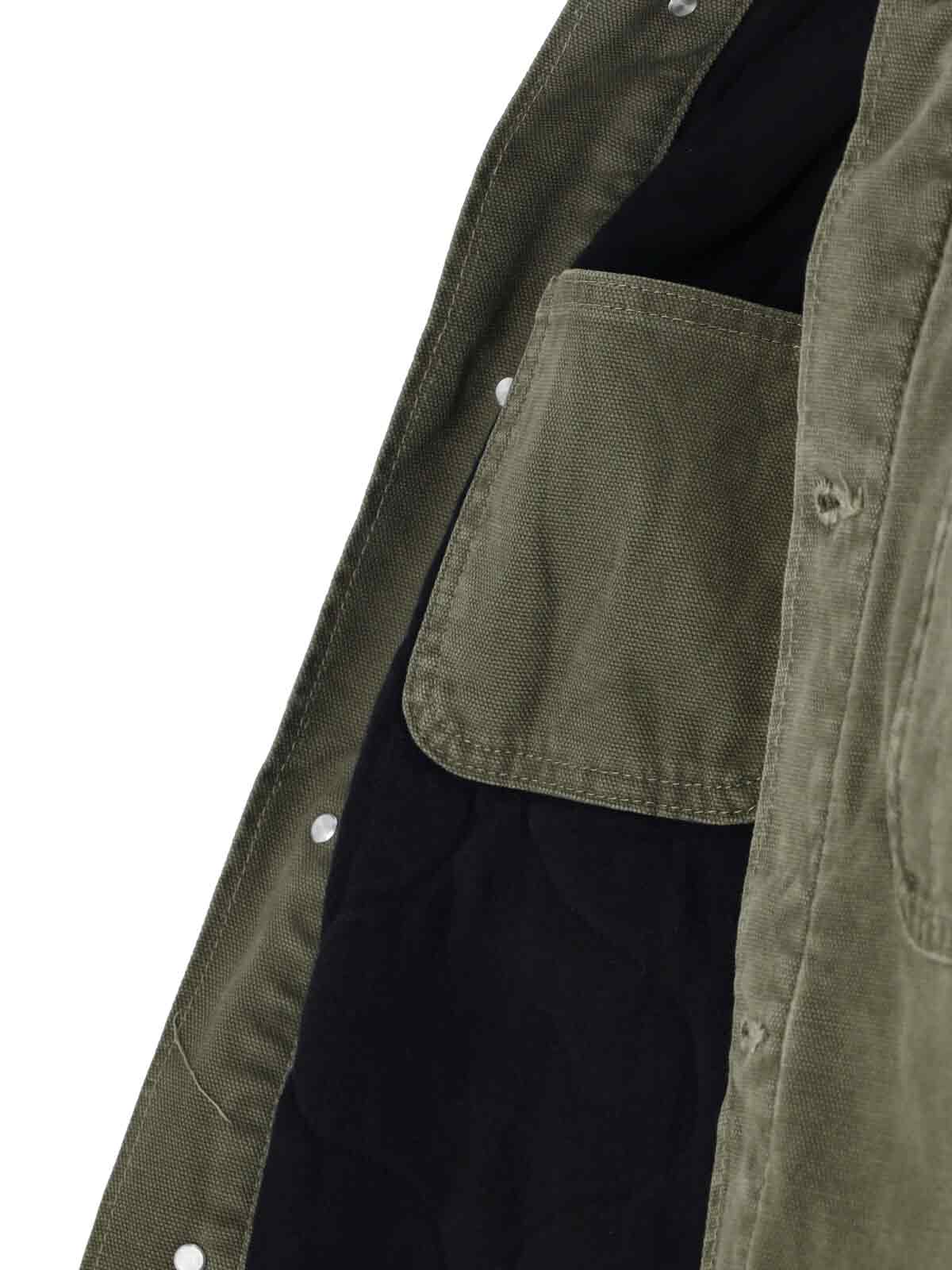 DICKIES Jackets Green Cotton