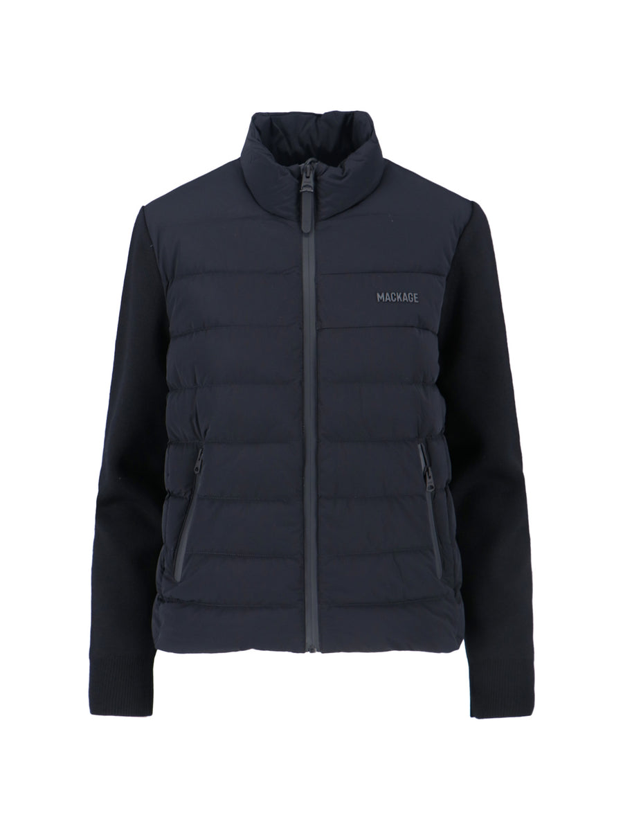 Mackage Cityz 82% Recycled Nylon down jacket in black