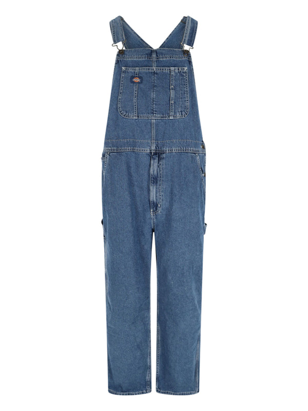 Dickies 100% cotton overall jeans in blue