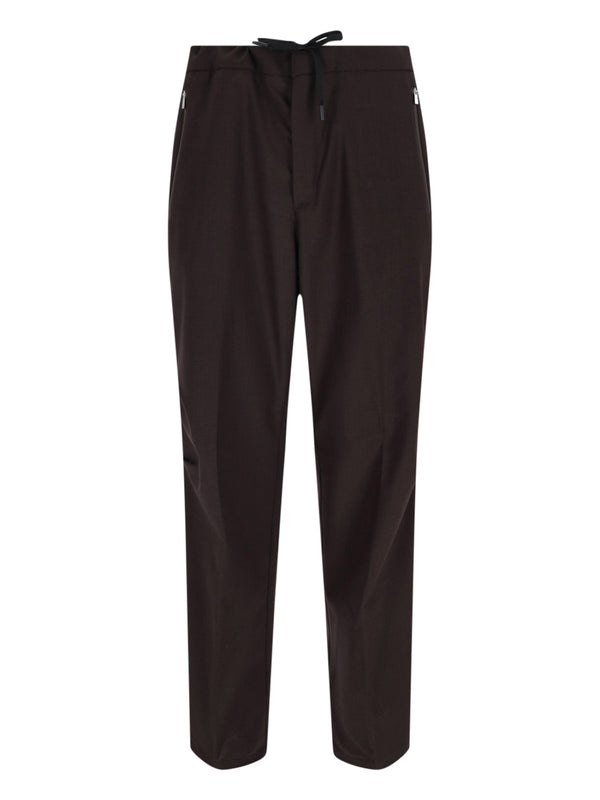 Laminar 65% Polyester trousers in brown