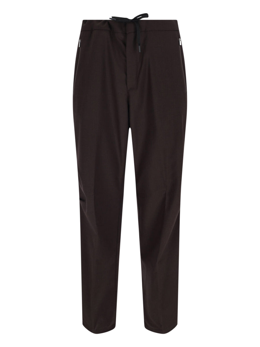 Laminar 65% Polyester trousers in brown