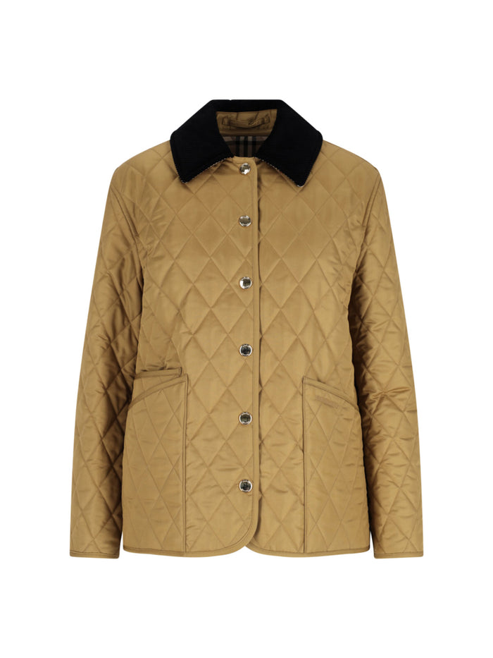 Burberry Jackets Brown Polyester
