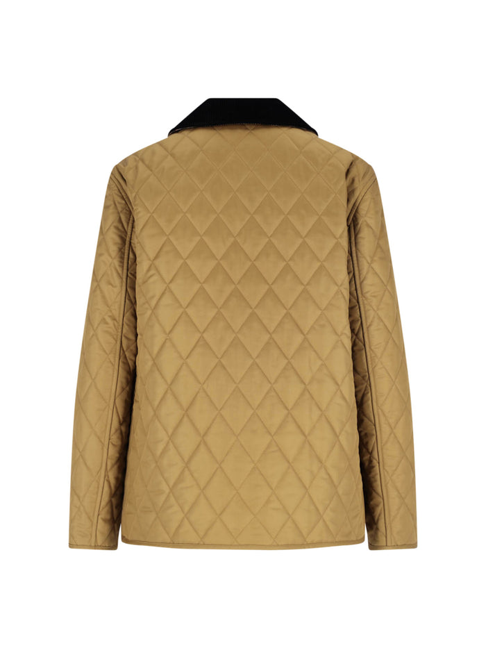 Burberry Jackets Brown Polyester