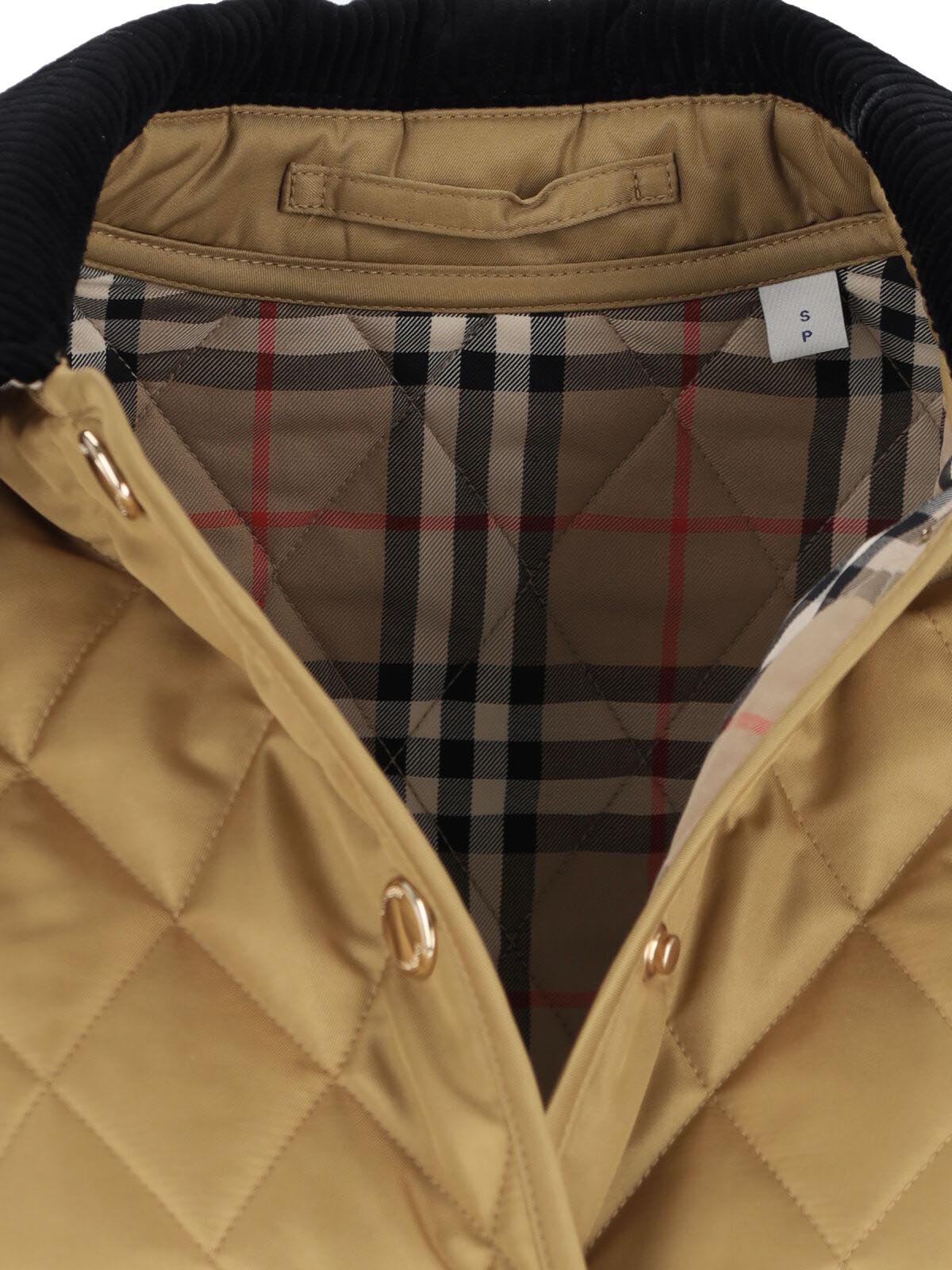 Burberry Jackets Brown Polyester