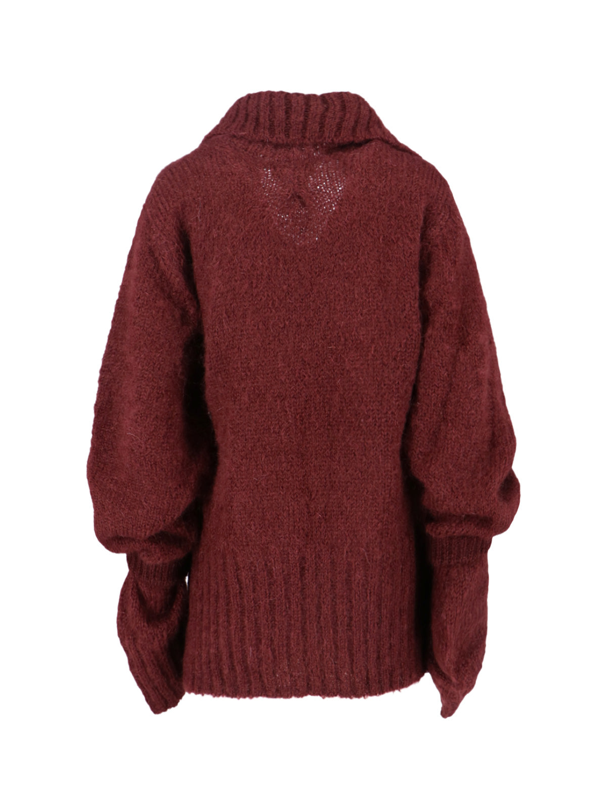 Dries Van Noten Sweaters Red Mohair