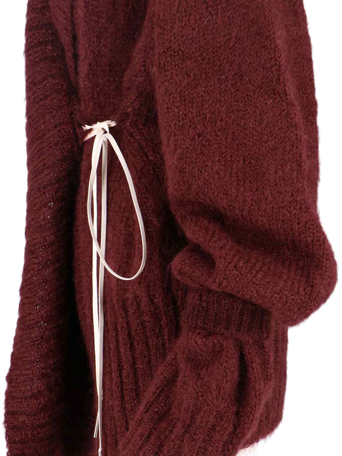 Dries Van Noten Sweaters Red Mohair