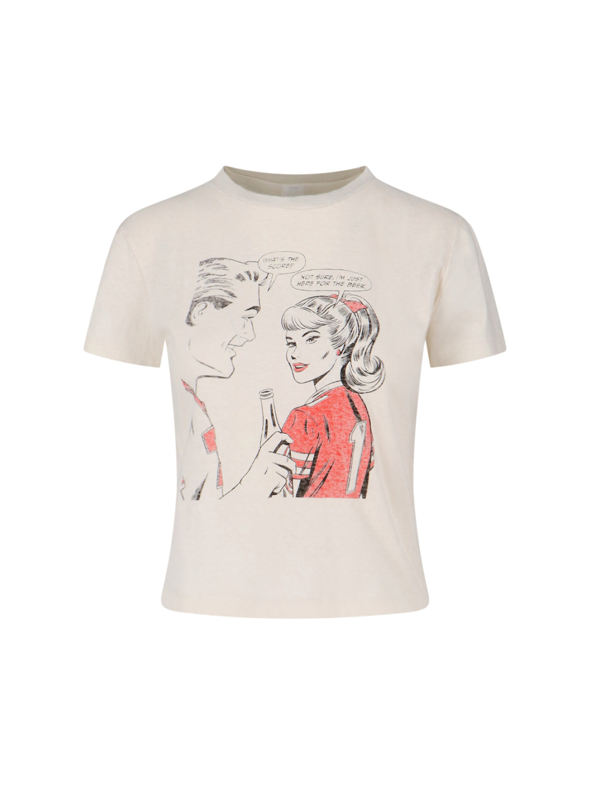 RE-DONE T-shirts and Polos White Cotton