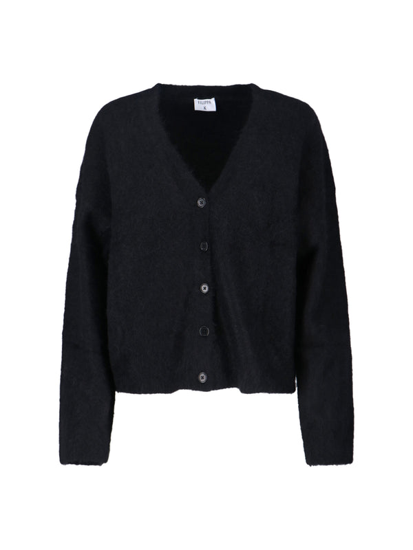 Filippa K 54% Alpaca cardigan in black