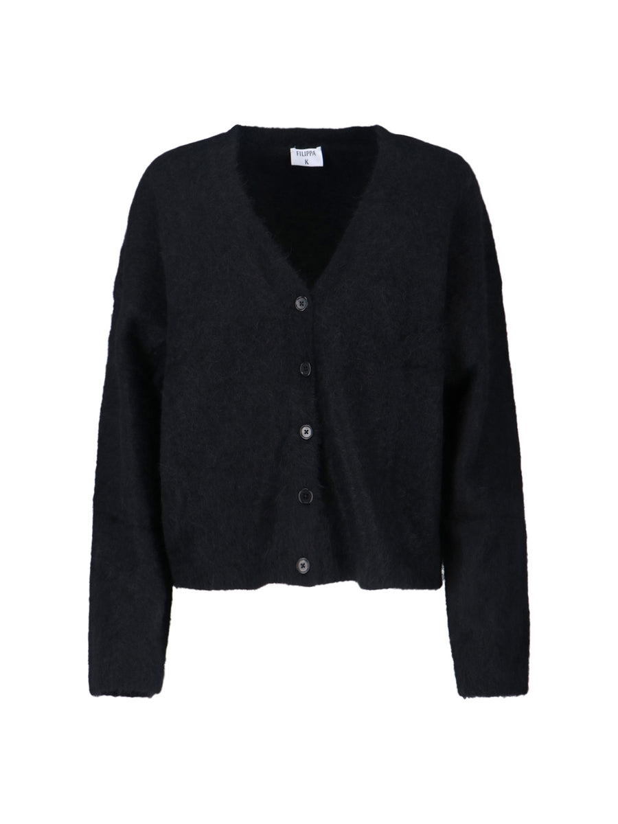 Filippa K 54% Alpaca cardigan in black