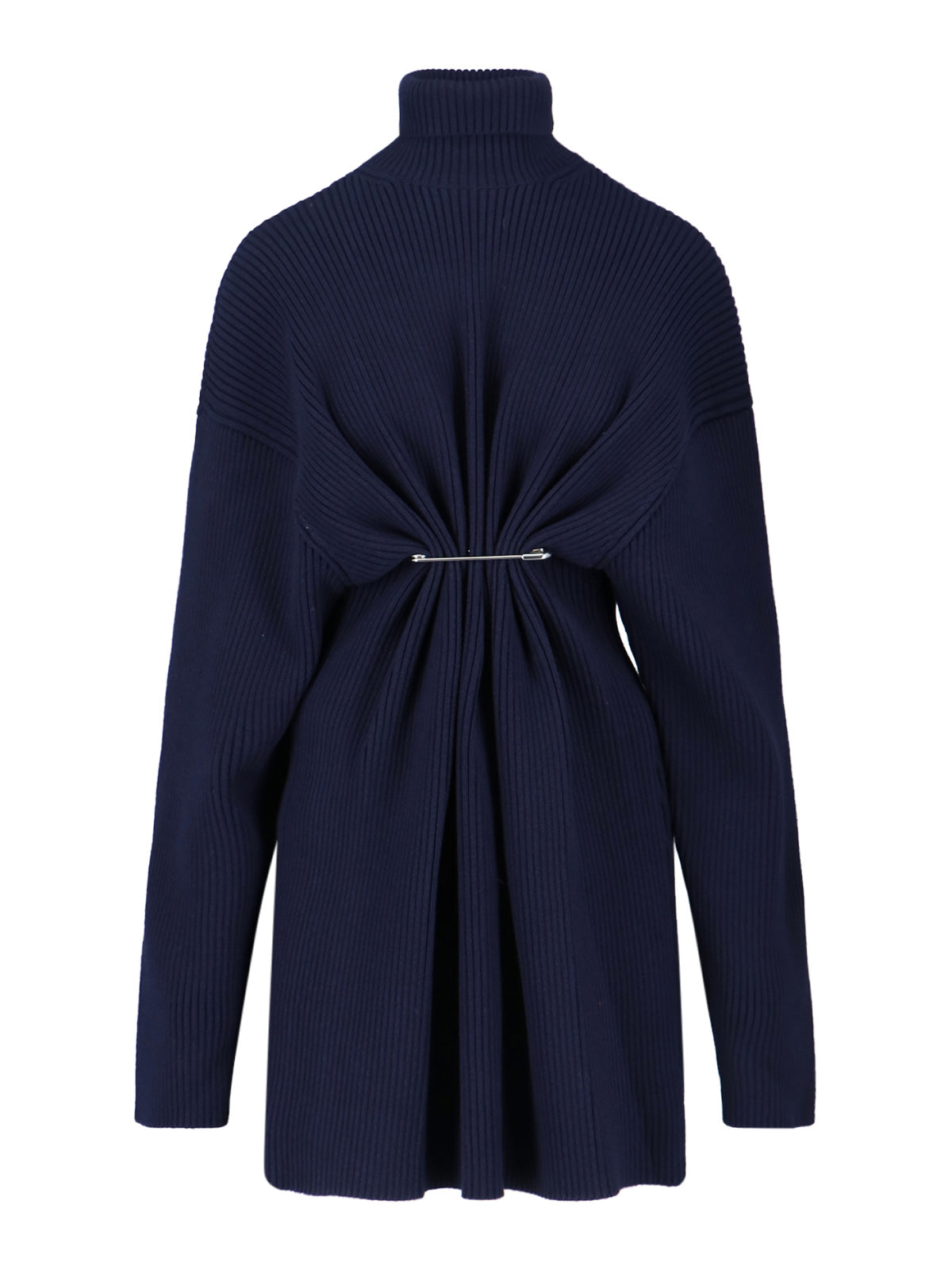 Balenciaga Dresses Blue Wool