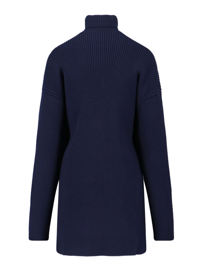 Balenciaga Dresses Blue Wool