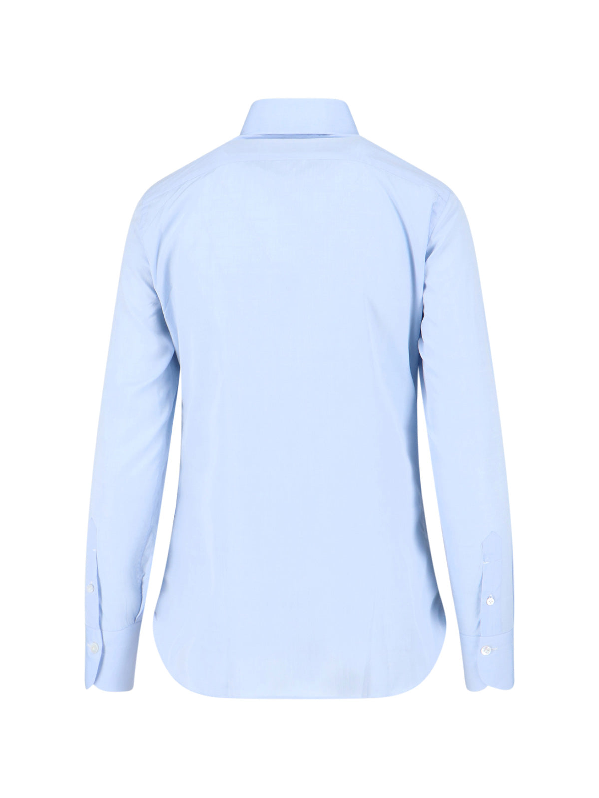 Finamore Shirts Blue Cotton