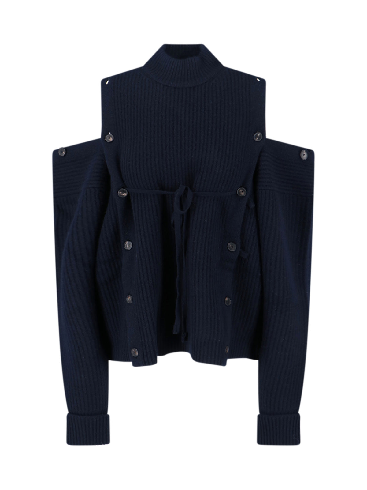 Setchu Sweaters Blue Wool